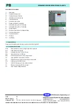 ESA SEQUENCER FOR DEDUSTING PLANTS Installation Instructions Manual предпросмотр