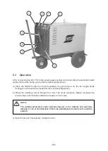 Предварительный просмотр 29 страницы ESAB 0401264 User Manual And Spare Parts