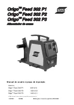 ESAB 0401411 User Manual And Spare Parts preview