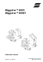 Предварительный просмотр 1 страницы ESAB 0457 357 882 Instruction Manual