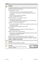 Предварительный просмотр 5 страницы ESAB 0465 152 880 Instruction Manual