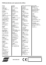 Предварительный просмотр 28 страницы ESAB 0465 152 880 Instruction Manual