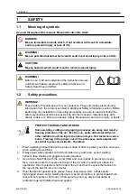 Предварительный просмотр 3 страницы ESAB 0700500070 Instruction Manual