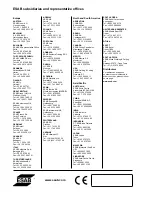 Предварительный просмотр 78 страницы ESAB A2 Multitrac Instruction Manual