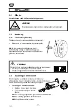 Предварительный просмотр 11 страницы ESAB A2 TF Instruction Manual