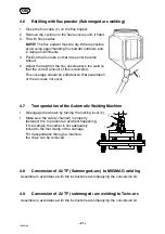 Предварительный просмотр 91 страницы ESAB A2 TF Instruction Manual