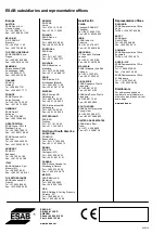 Предварительный просмотр 112 страницы ESAB A2 TF Instruction Manual