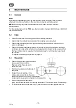 Предварительный просмотр 18 страницы ESAB A6 Mastertrac Tandem Instruction Manual