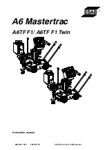 Предварительный просмотр 1 страницы ESAB A6 Mastertrac Manual