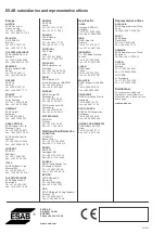 Preview for 60 page of ESAB A6S Arc Master Instruction Manual