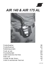 ESAB AIR 140 User Instructions preview