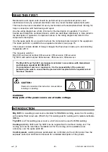 Preview for 4 page of ESAB Aristo Mig 3001i Service Manual