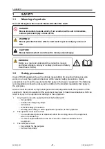 Предварительный просмотр 4 страницы ESAB Aristo Mig 4000iw Instruction Manual