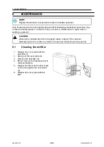 Предварительный просмотр 20 страницы ESAB Aristo Mig 5000i Instruction Manual