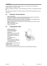 Предварительный просмотр 17 страницы ESAB Aristo Origo Feed 3004 Instruction Manual