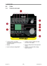 Предварительный просмотр 31 страницы ESAB Aristo Robust Feed Pulse Instruction Manual