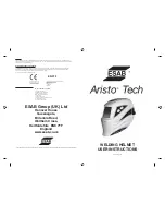 Preview for 1 page of ESAB Aristo Tech User Instructions