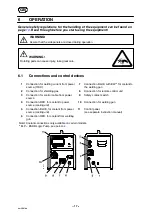 Preview for 17 page of ESAB Aristo YardFeed 2000 Instruction Manual