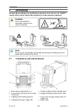 Предварительный просмотр 14 страницы ESAB AristoMig 4004i Pulse Instruction Manual