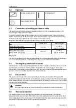 Предварительный просмотр 15 страницы ESAB AristoMig 4004i Pulse Instruction Manual