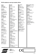 Preview for 20 page of ESAB AristoMig U400 Instruction Manual