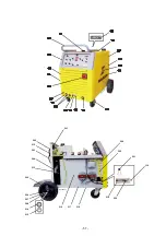 Предварительный просмотр 57 страницы ESAB Aristotig 405 AC/DC Service Manual