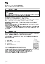 Предварительный просмотр 5 страницы ESAB Caddy 140 Instruction Manual