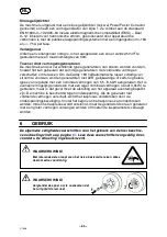 Предварительный просмотр 85 страницы ESAB Caddy Mig C160i Instruction Manual