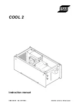 ESAB COOL 2 Instruction Manual preview