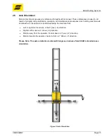 Предварительный просмотр 25 страницы ESAB CROSSBOW Instruction Manual