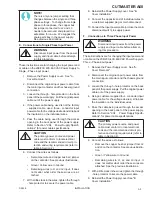 Предварительный просмотр 21 страницы ESAB CUTMASTER A40 Operating Manual