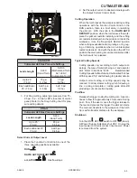 Предварительный просмотр 31 страницы ESAB CUTMASTER A40 Operating Manual