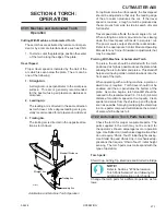 Предварительный просмотр 33 страницы ESAB CUTMASTER A40 Operating Manual