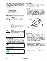 Предварительный просмотр 39 страницы ESAB CUTMASTER A40 Operating Manual