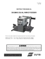 ESAB Digimig Dual Instruction Manual preview