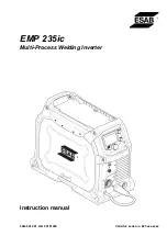 Preview for 1 page of ESAB EMP235ic Instruction Manual