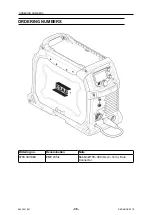 Preview for 36 page of ESAB EMP235ic Instruction Manual