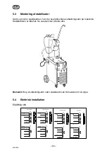 Предварительный просмотр 22 страницы ESAB ESABMig 405 Instruction Manual