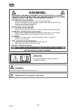 Предварительный просмотр 31 страницы ESAB ESABMig 405 Instruction Manual