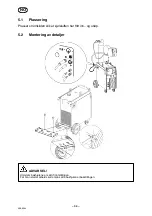 Предварительный просмотр 34 страницы ESAB ESABMig 405 Instruction Manual