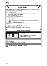 Предварительный просмотр 57 страницы ESAB ESABMig 405 Instruction Manual