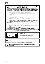 Предварительный просмотр 70 страницы ESAB ESABMig 405 Instruction Manual