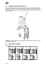 Предварительный просмотр 74 страницы ESAB ESABMig 405 Instruction Manual