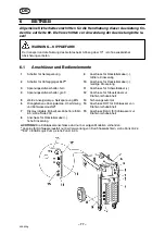 Предварительный просмотр 77 страницы ESAB ESABMig 405 Instruction Manual