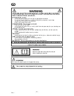 Предварительный просмотр 4 страницы ESAB ESABMig C240 Instruction Manual