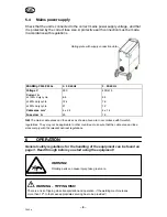 Предварительный просмотр 8 страницы ESAB ESABMig C240 Instruction Manual