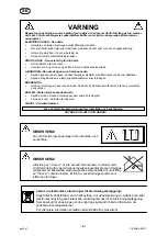 Предварительный просмотр 6 страницы ESAB ET 17 Instruction Manual