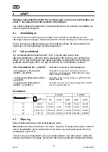 Предварительный просмотр 8 страницы ESAB ET 17 Instruction Manual