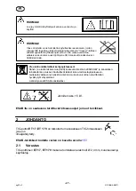 Предварительный просмотр 27 страницы ESAB ET 17 Instruction Manual