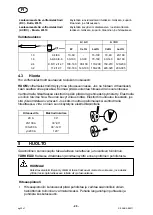 Предварительный просмотр 29 страницы ESAB ET 17 Instruction Manual